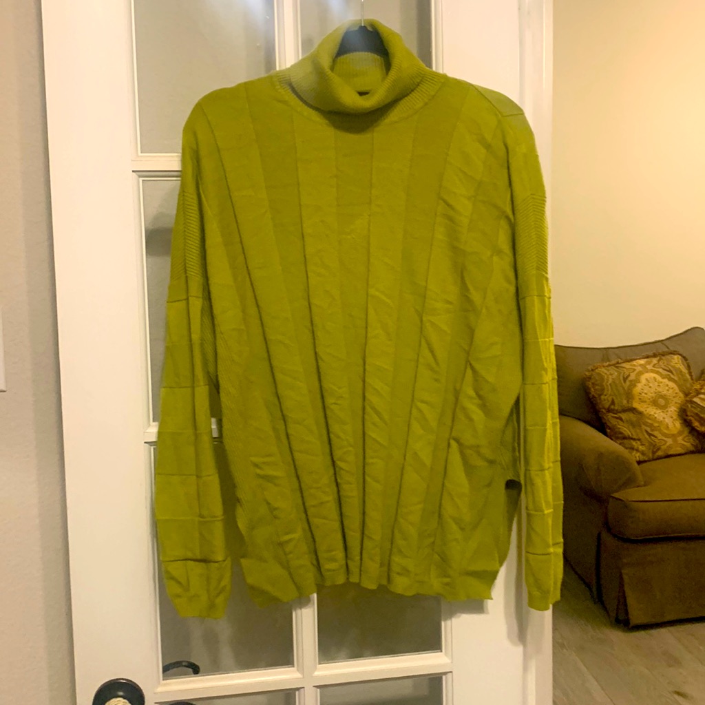 Lime Green Turtleneck